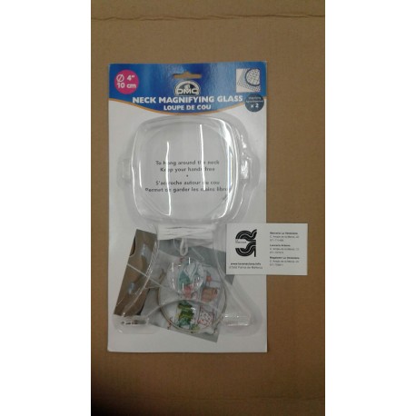 LUPA DE AUMENTO CUELLO CON CORDON