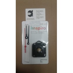 KIT MECANISMO RELOJ CON MANECILLAS DE PLASTICO EJE 20MM