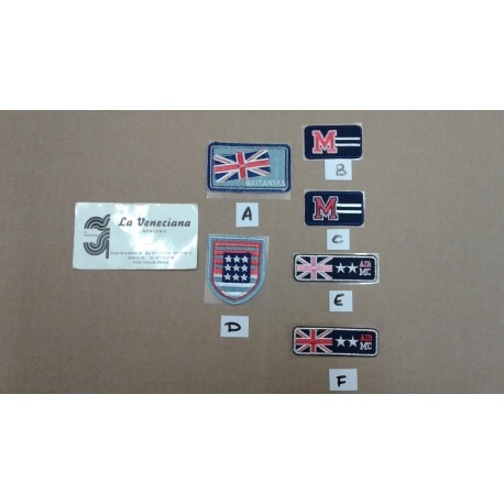 APLICACIONES BRITANNIA ADHESIVAS APROX 7*4 CM