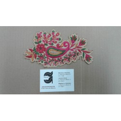 APLICACION FLORES COSER APROX 18*9.5 CM