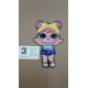 APLICACION COSER MUÑECA PIN UP APROX 20*12 CM