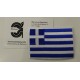 APLICACION BANDERA  GRIEGA TERMOADHESIVA
