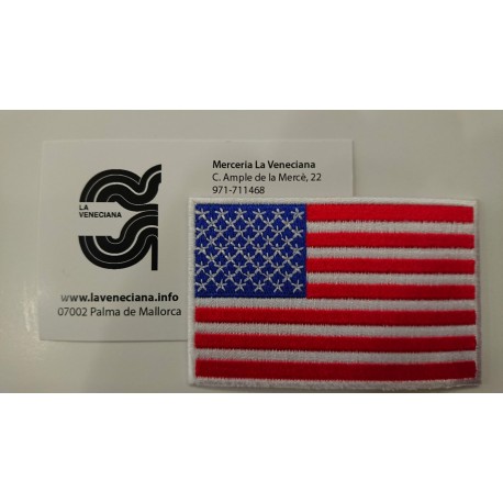 APLICACION BANDERA EEUU TERMOADHESIVA