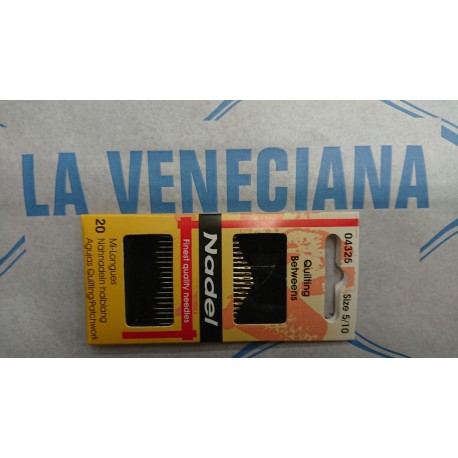 20 AGUJAS CORTAS SURTIDAS 5/10