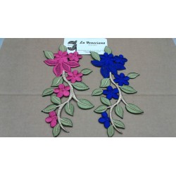 APLICACION TERMOADHESIVA FLOR 10*20 CM  670034