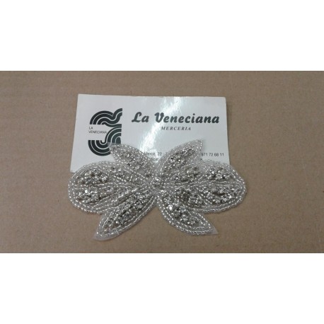 APLIQUE STRASS TERMOADHESIVO APROX 5*10 CM
