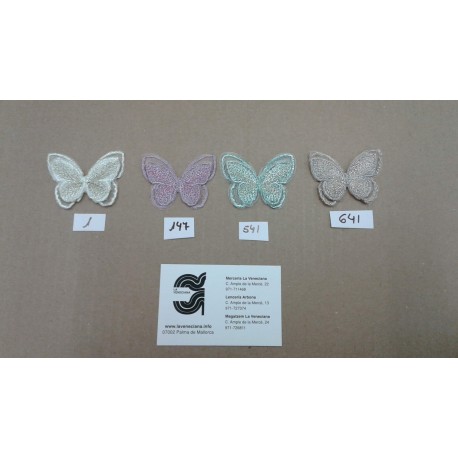 APLICACION COSER MARIPOSA APROX 4.5*5.5