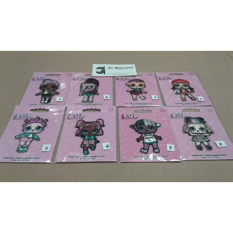 APLICACION L.O.L. SURPRISE   TERMOADHESIVA APROX 8*5 CM