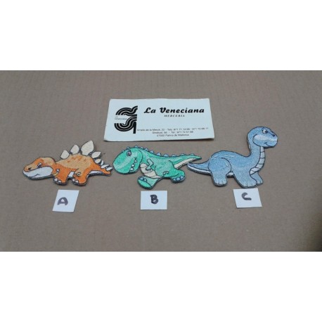 APLIQUE DINOSAURIOS TERMOADHESIVOS