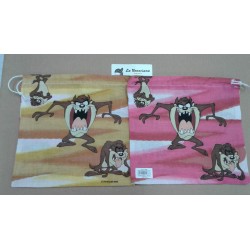 BOLSA MERIENDA 'DEMONIO'  26*26 CM