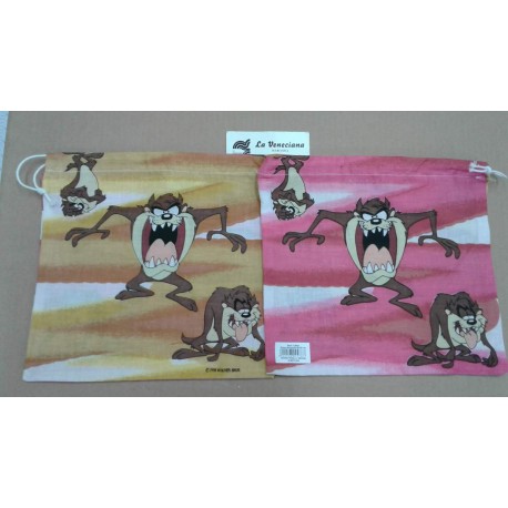 BOLSA MERIENDA 'DEMONIO'  26*26 CM