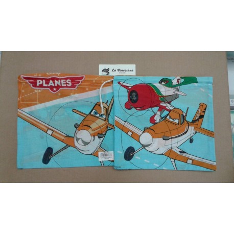 BOLSA MERIENDA 'PLANES'  26*26 CM