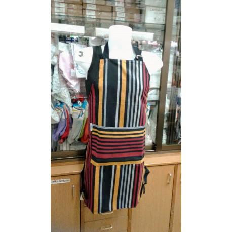 DELANTAL LISO 80*65 CM