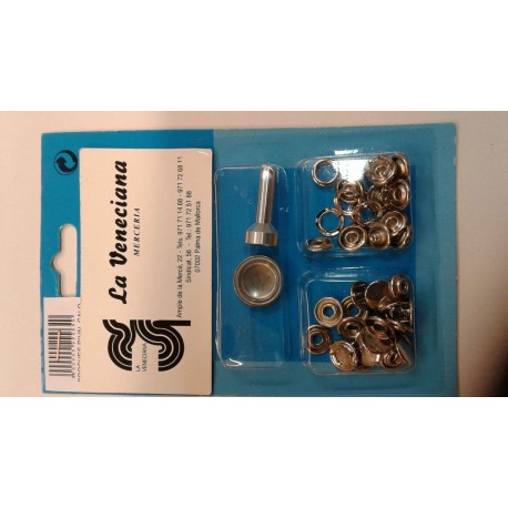 BROCHES RIVAL CALOTE  1500/12  LATON NIQ  31980