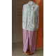 PIJAMA SRA 50% ALGODON 50% PLO. ABIERTO