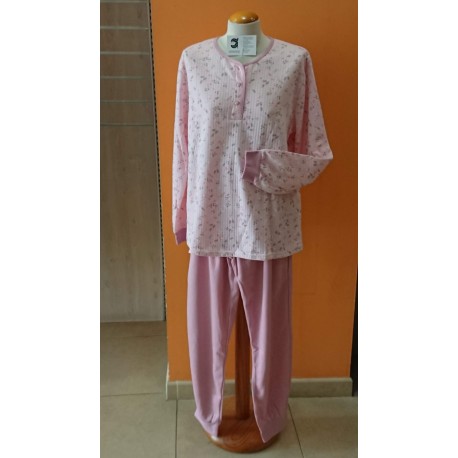 PIJAMA SRA 50% ALGODON Y 50% POLYESTER TAPETA