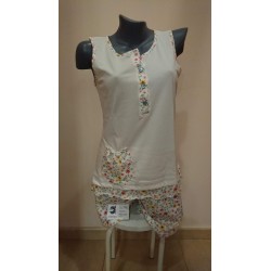 PIJAMA MUJER TIRANTES ESTAMPADO MULTIFLORAL