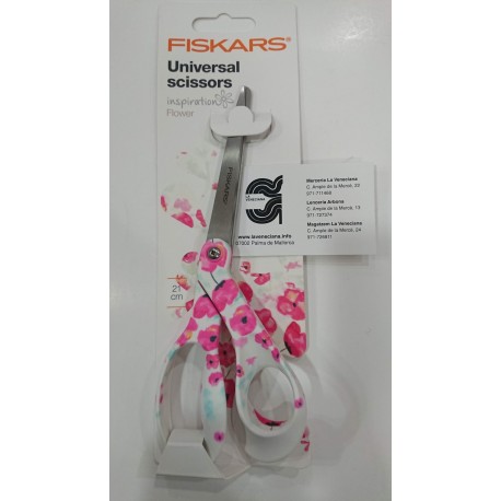TIJERAS FUNCTIONAL FORM DE FLORES 21 CM