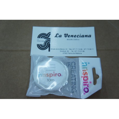 HILO ELÀSTICO  TRANSPARENTE 0.8MM 10M
