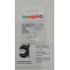 PENDIENTE PLATA DE LEY 925 GANCHO HIPPIE ABIERTO CON BOLA 20*15 MM 2 U.