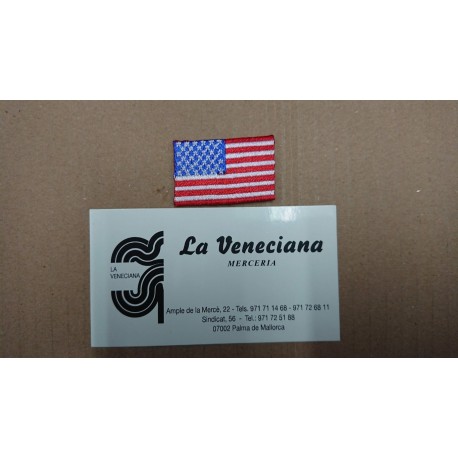 APLICACION BANDERA USA TERMOADHESIVA APROX 4*2.5 CM