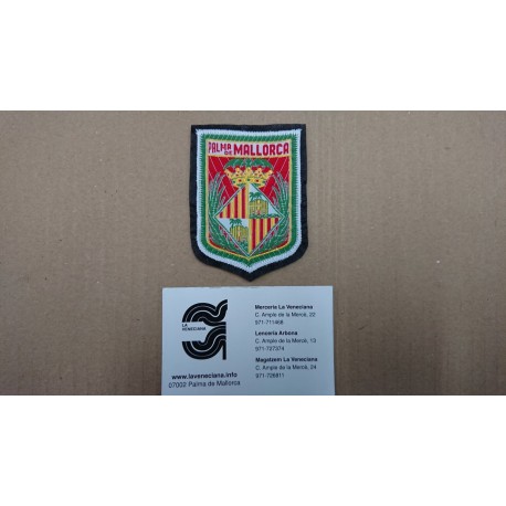 APLICACION ESCUDO PALMA DE MALLORCA TERMOADHESIVA 8*5.5 CM
