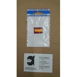 APLICACION BANDERA ESPAÑOLA PEQUEÑA 25*15 MM