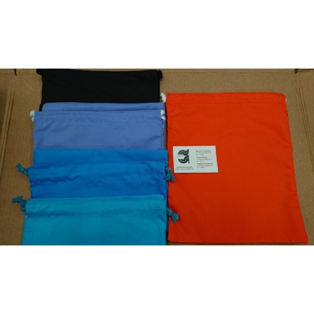 BOLSA MERIENDA LISA 28*23CM APROX ALGODON