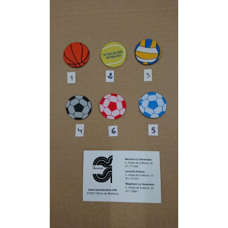 MINI APLICACION PELOTAS APROX 3 CM TERMOADHESIVAS