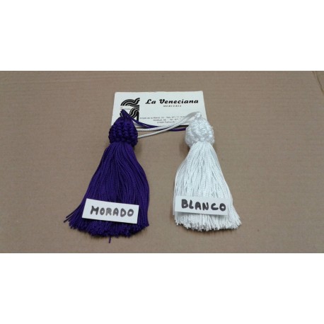 BORLA RAYON/ACRILICO 10 CM