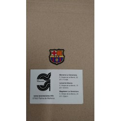 APLICACION ESCUDO F.C. BARCELONA APROX 3*3 CM TERMOADHESIVA