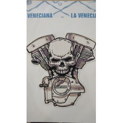 APLICACION GRANDE CALAVERA TERMOADHESIVA 29*32 CM