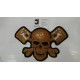 APLICACION GRANDE CALAVERA TERMOADHESIVA APROX 27*18 CM