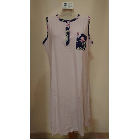 CAMISON TIRANTES ESTAMPADO 100% ALGODON