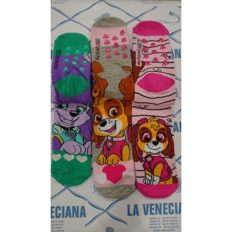 CALCETIN ANTIDESLIZANTE PATRULLA CANINA