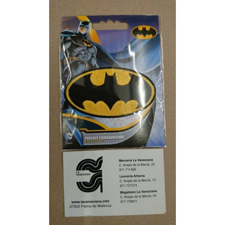 APLICACION BATMAN APROX 8*4.5 CM TERMOADHESIVO