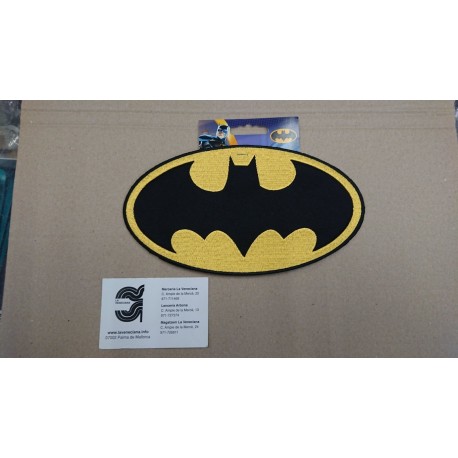 APLICACION BATMAN APROX 20*11 CM TERMOADHESIVO