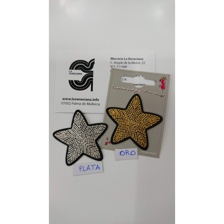 APLICACION ESTRELLA TERMOADHESIVA