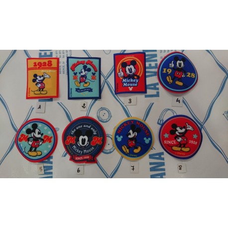 APLICACION MICKEY TERMOADHESIVA APROX 6.5*6.5 CM