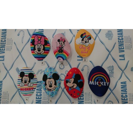 APLICACION MICKEY Y MINNIE TERMOADHESIVA APROX 8*11 CM