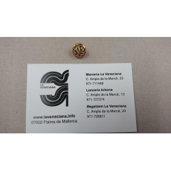BOTON 'PAGESA'  DE 18 ORO VIEJO