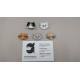 BOTON DECORATIVO GATOS  4 U.