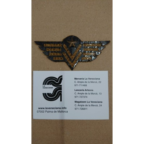 APLICACION ROCALLA INSIGNIA TERMOADHESIVA 8.5*4 CM