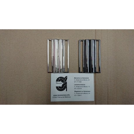 HEBILLA METAL CON BAÑO NICKELFREE DE 60 MM