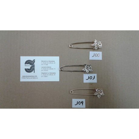 IMPERDIBLE FLOR CRISTAL 23*70 MM