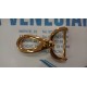 MOSQUETON METAL NICKEL FREE ORO