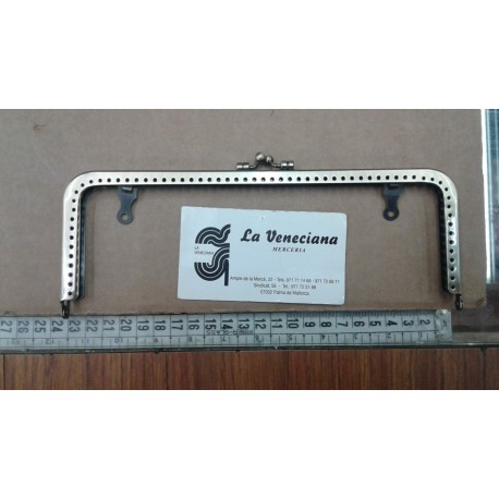 BOQUILLA PARA BOLSO METAL DE 22 CM