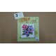 KIT FLORES DE MEDIO PUNTO 20*20 CM CONTIENE AGUJA E HILOS