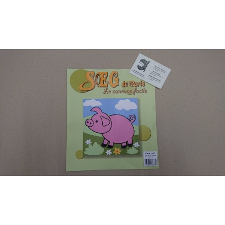 KIT CERDITO DE MEDIO PUNTO 20*20 CM CONTIENE AGUJA E HILOS