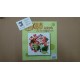 KIT FLORES DE MEDIO PUNTO 20*20 CM CONTIENE AGUJA E HILOS